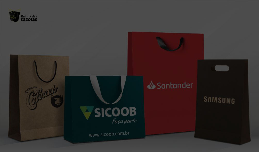 Sacolas com alça