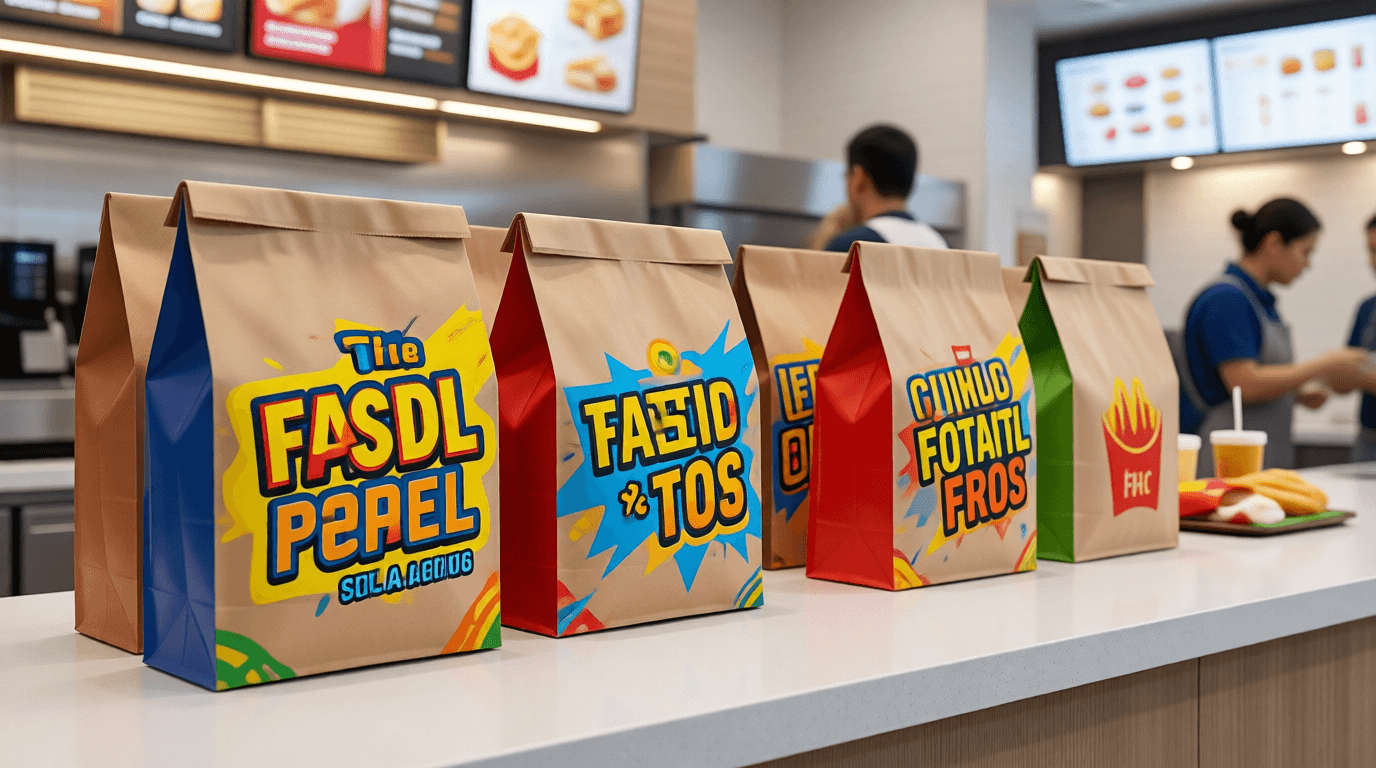 Sacolas Personalizadas para Fast Food