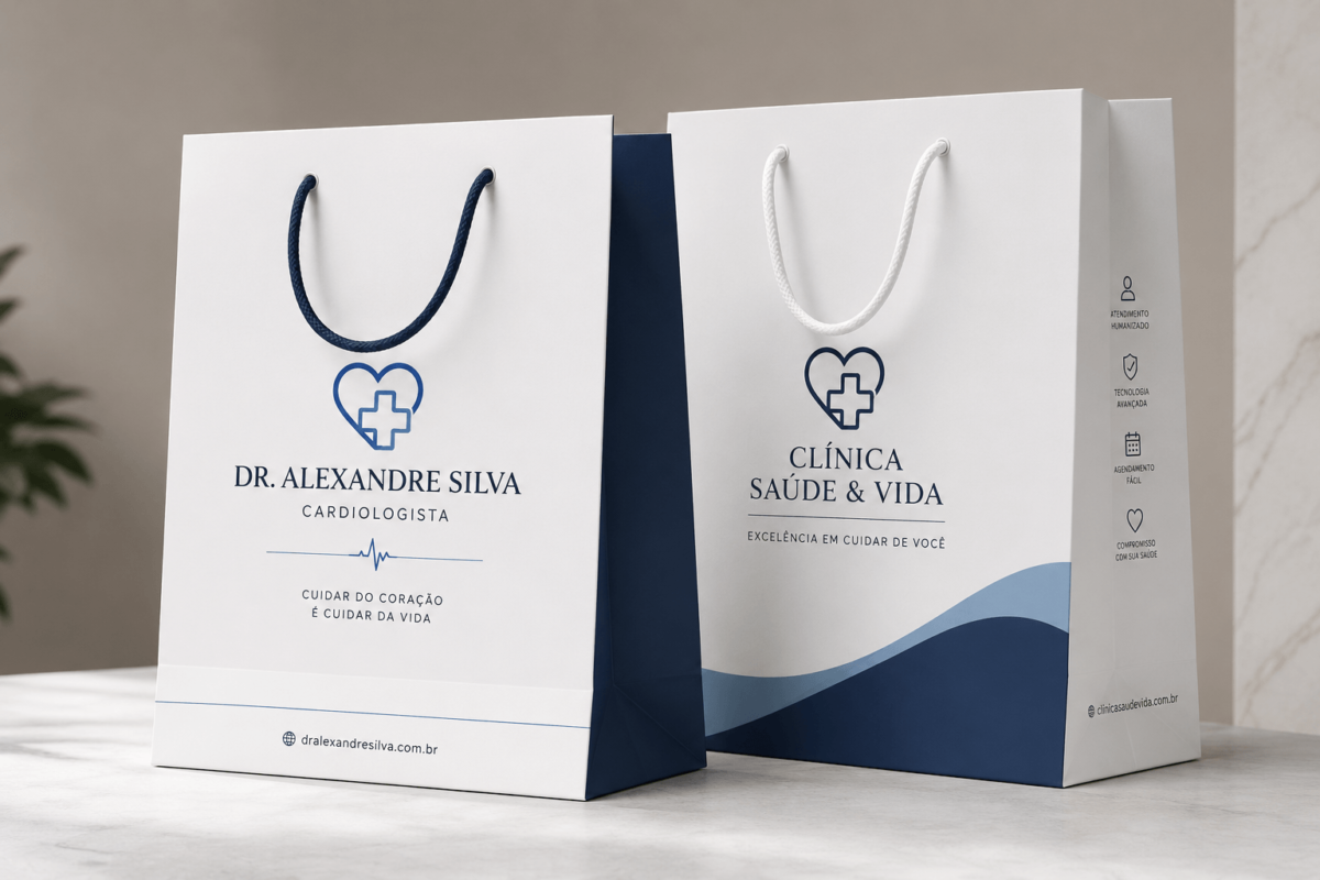Sacolas personalizadas