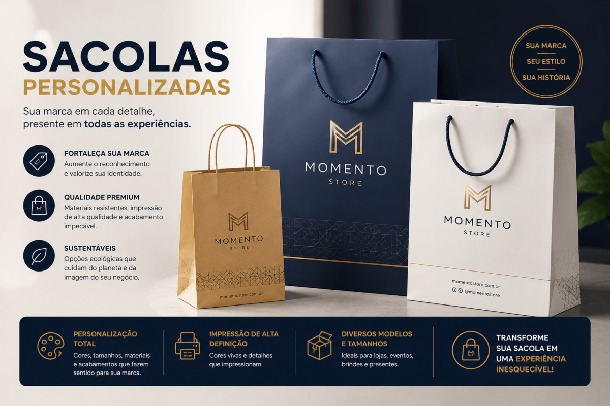 sacolas personalizadas