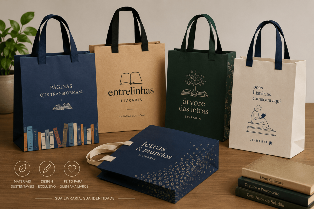 Sacolas personalizadas
