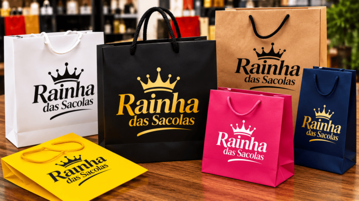 Sacolas personalizadas
